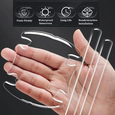 1 Sheet Self Adhesive Buffer Pads Silicone Door Stopper Cabinet Bumpers Wall Protector Furniture Refrigerator Anti-crash Pad