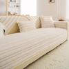 Cream Style Plush Thicken Sofa Covers Winter Warm Non-Slip Couch towel Dust-proof Sofa Slipcover for Living Room Home
