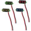 1/10pcs Mini LED Digital Voltage Meters Volt Voltage Panel Meter Red/Blue/Green Auto Car Mobile Power Volt Detector Instrument