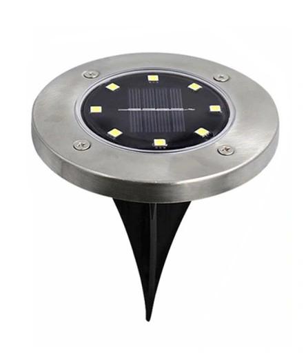 8X Lampa Solarna Ogrodowa Led Wbijana Najazdowa Gruntowa
