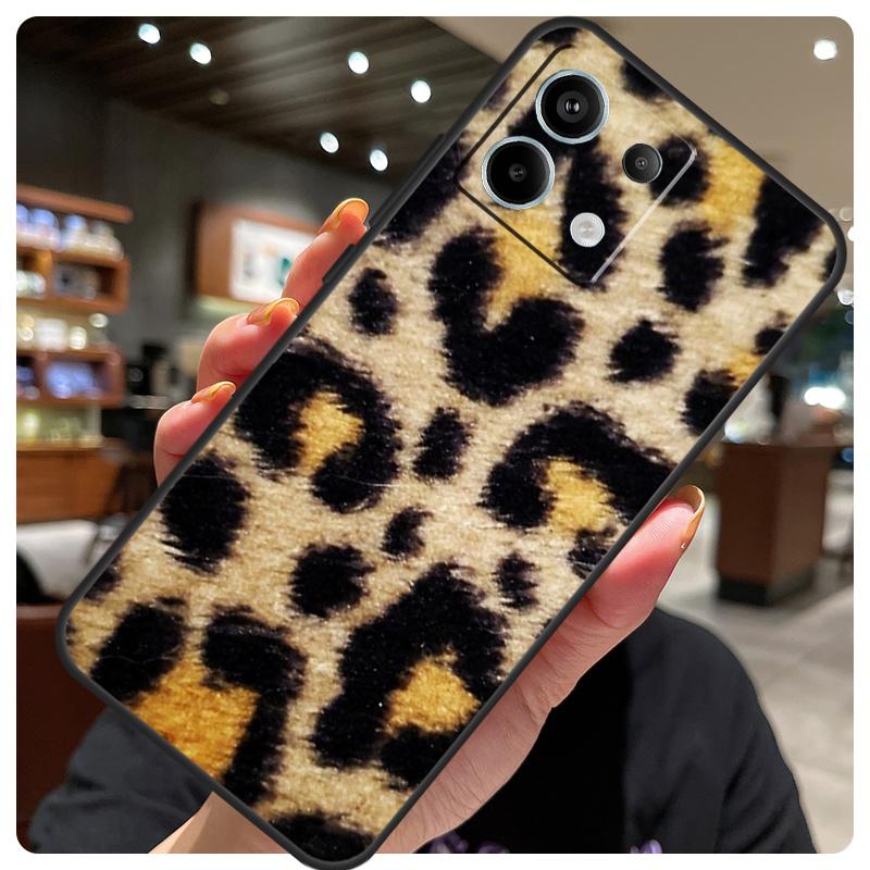 Tan Leopard Hülle Für Xiaomi Redmi Note 11 10 12 13 14 15 Pro Plus Hülle Für Redmi 15 15C 10C 12C 13C 14C