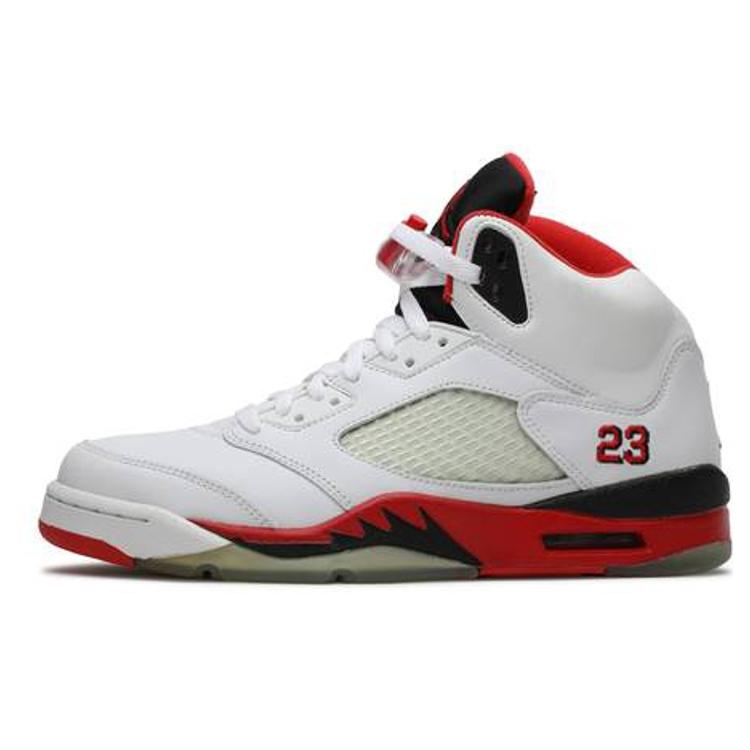 Jordan 5 Retro Fire Red 2006 136027-162 44 красный/белый