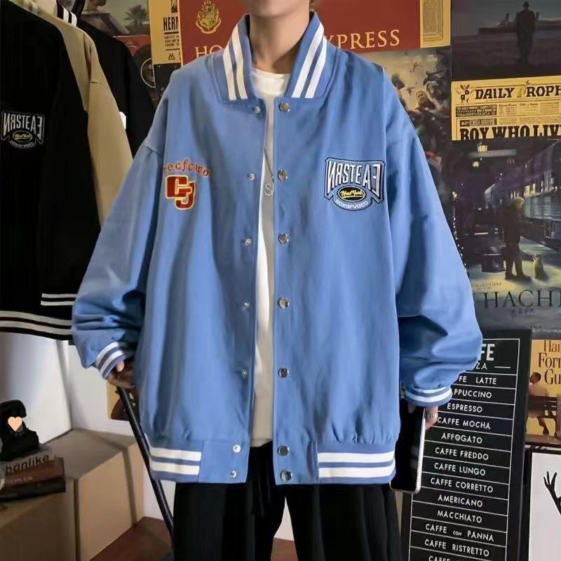 

Винтажная мужская короткая куртка, весенняя и осенняя куртка для мужчин и женщин, повседневная, винтажная, черная 4XL