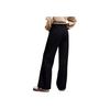 Anta Loose Comfortable Casual Knitted Sports Pants Women Bottoms Basic-Black 962447304-2