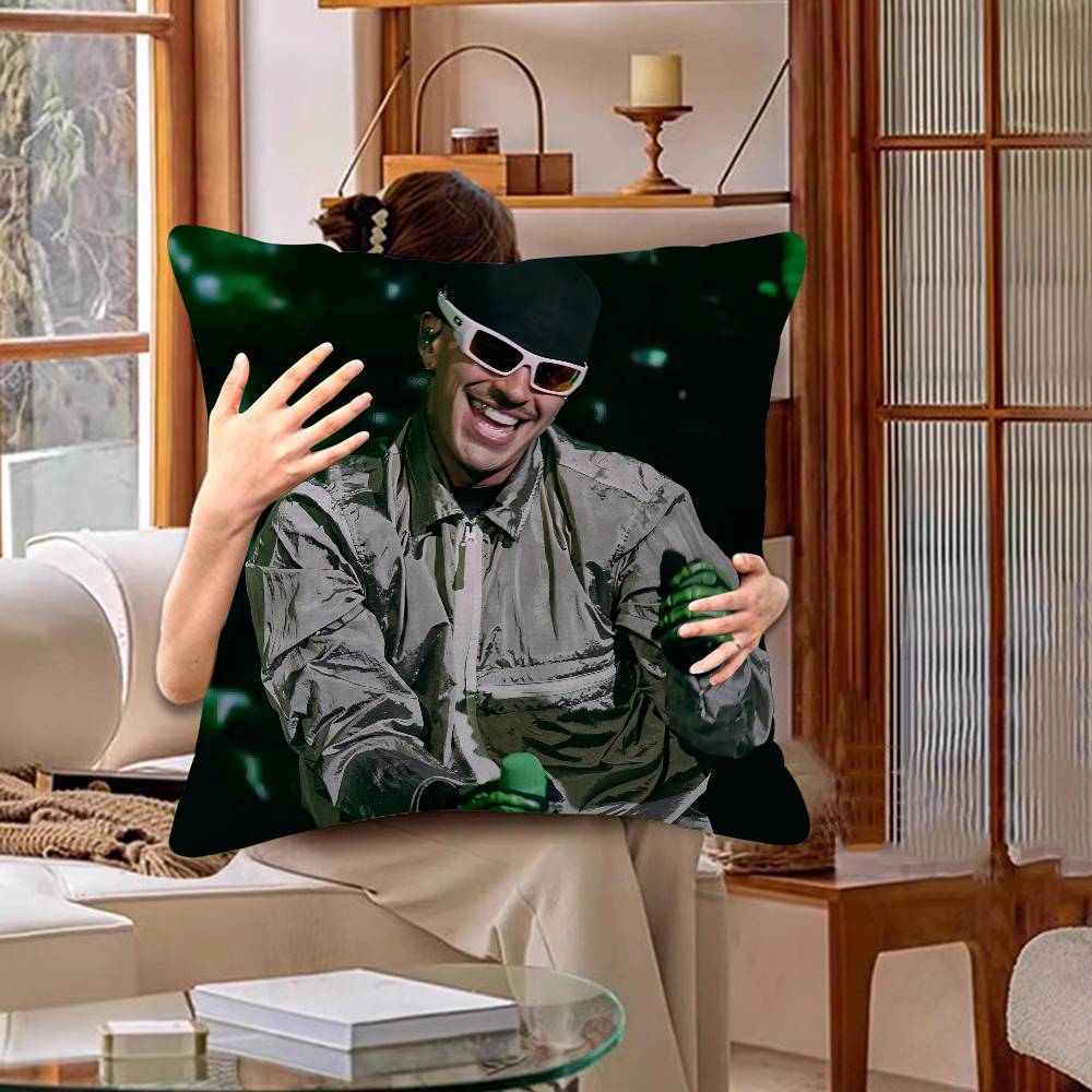 Ferxxo Hot Singer Feid Ferxxo Cushion Cover Polyester Sofa Cushions Decorative Throw Pillows Home Decoration Pillowcover