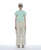 PARTIMENTO WOMEN Dbr Printed Short Sleeve Tee_Mint