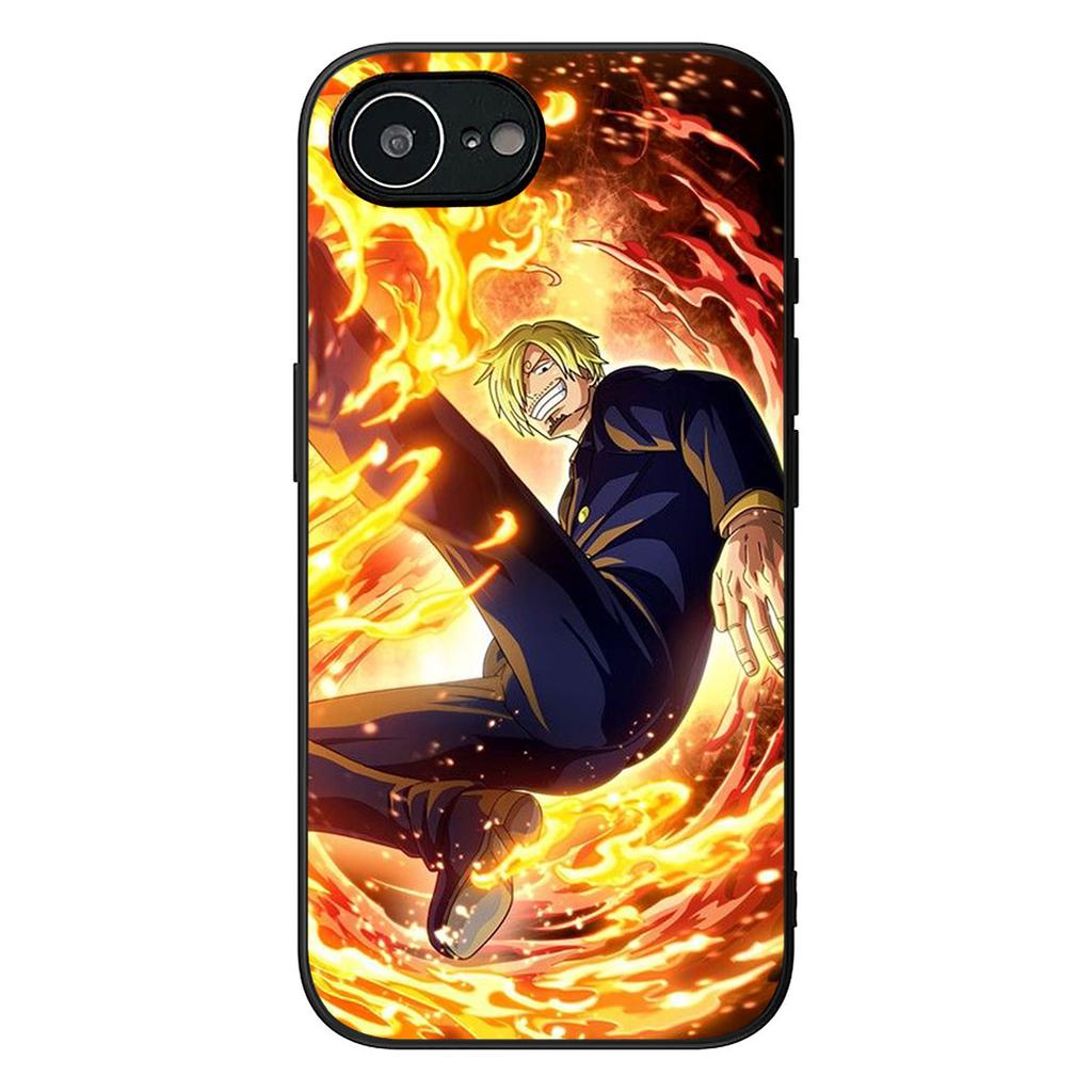 One Luffy Sanji Pieces Protective Cover for Apple iPhone 12 13 Mini XS 11 Pro Max 7 8 Plus XR SE 2022 SE3 + 8+ Phone Case