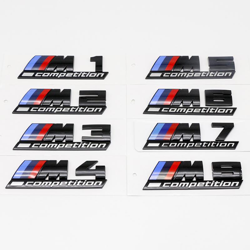 AYXO5 3D Logo Sticker BMW M Sport Tri-Color Emblem Badge For M1 M2 M3 M4 M5 M6 M7 M8 X1 X3 X5 X6 Waterproof Fender Trunk Accessories
