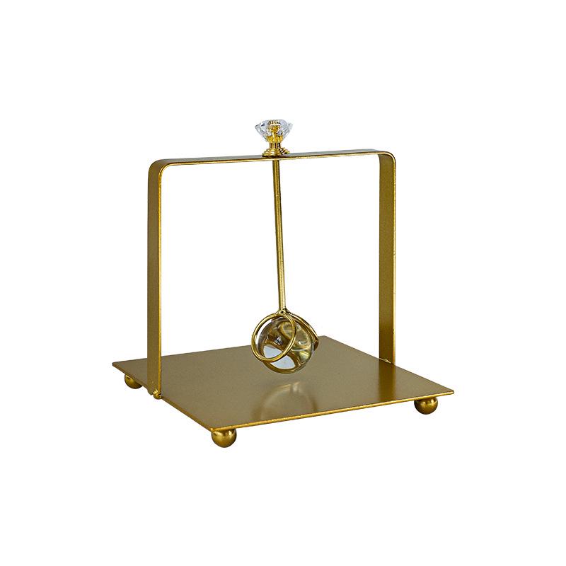 Nordic Stainless Steel Square Napkin Holder for Table or Restaurant