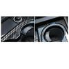 Carbon Fiber Fit For Benz ML GL Car Central Console Water Cup Frame Trim 2012-16