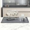 Heat Resistant Silicone Coffee Mat Non Slip Countertop Protector Tray Drying Mat Bar Mat  Bar Tools