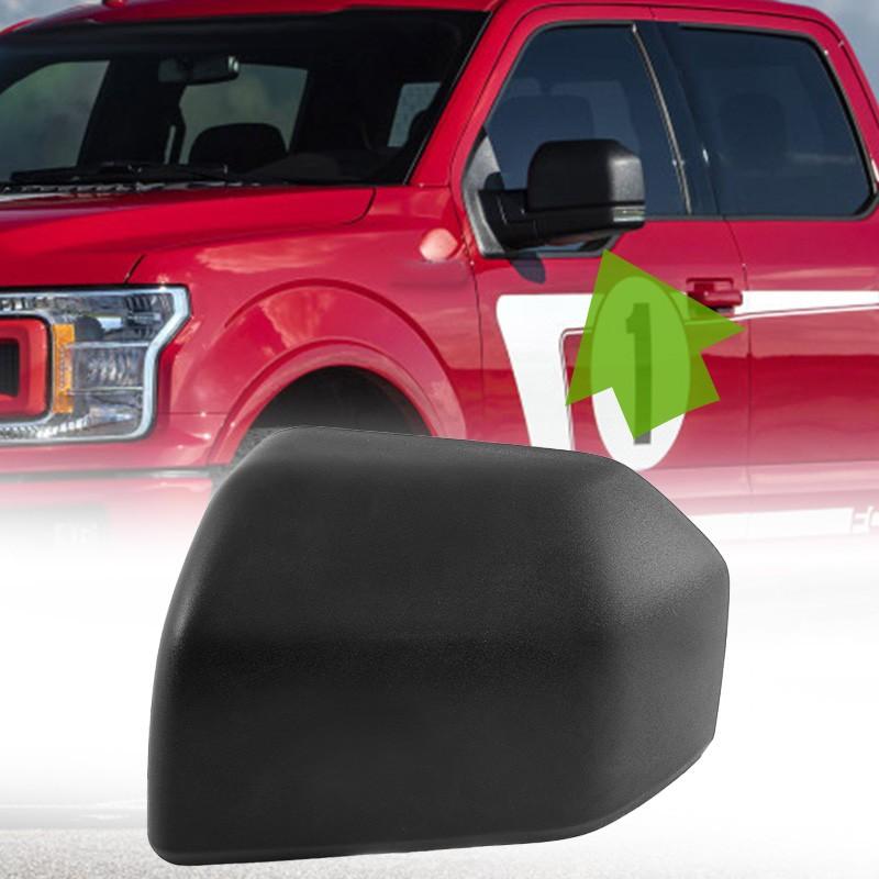 Textured Left Side Mirror Cover Cap For Ford F-150 F150 2015-2020 FL3Z17D743AA