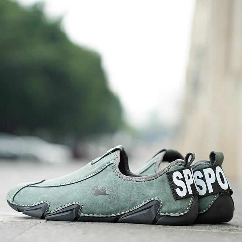 Luxus Herrenschuhe Leder Freizeit Sneaker Sommer Loafers Schuhe Hohe Qualität Bequeme Mokassins Herrenschuhe Mode Sportschuhe