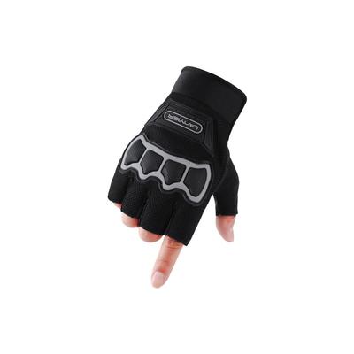 Gants demi-doigts de protection pour locomotive, gants pour faire du vélo, tactiques antidérapantes et antichute, gants demi-doigts d'alpinisme