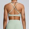 Fashion Cross Beauty Back Yoga Bra Bubble Wrap High Intensity Exercise Intimates Tight Fitness Vest Household Running Intimates
