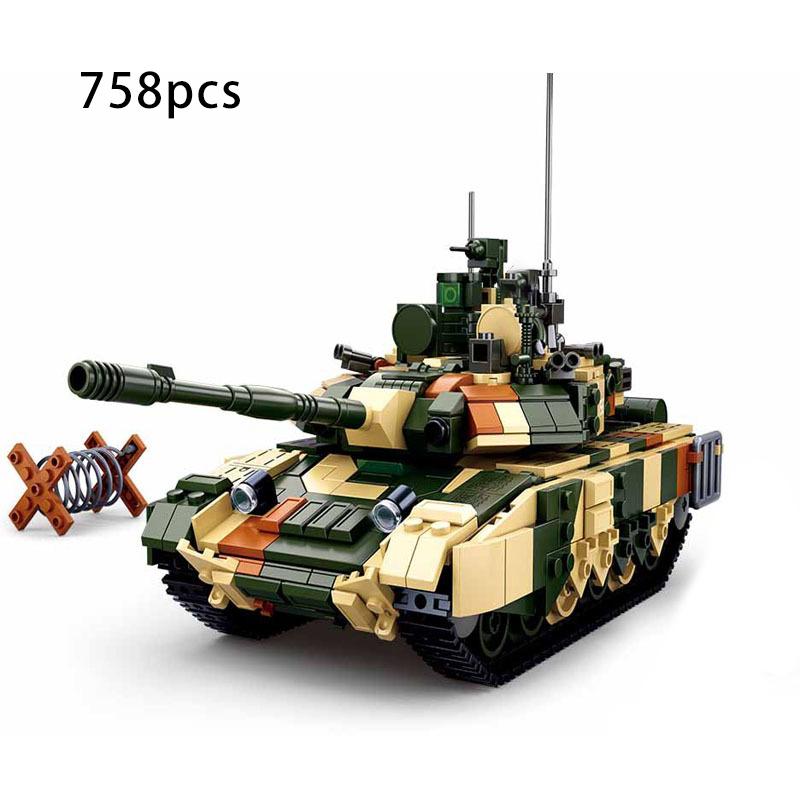 WW2 Normandy Landings UK US Germany Army Sets Building Blocks Bricks Toys World War II 2 Military Vehicle Pershing Panther Tanks