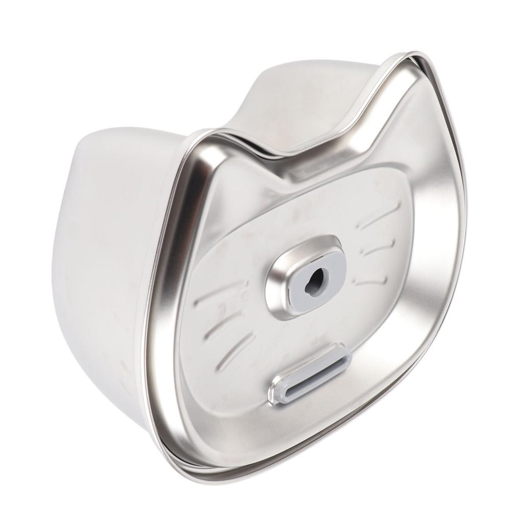 Haustier-Trinkbrunnen 3L Großes Fassungsvermögen Automatischer Edelstahl Hunde-Wasserspender