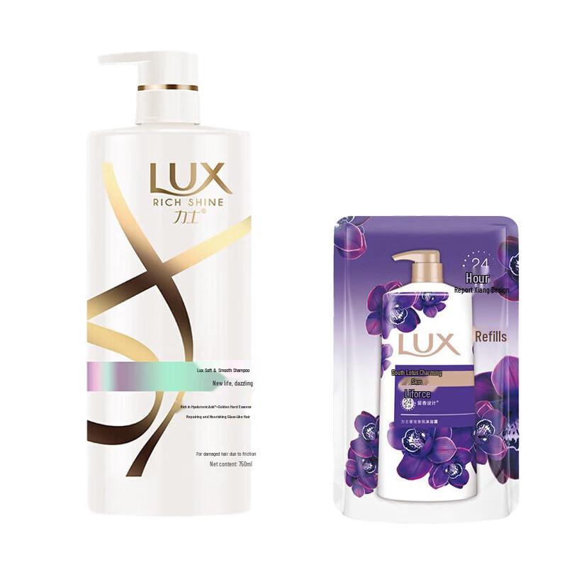 

LUX Brilliant Shine Shampoo & Shower Gel Set