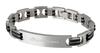 Phiten Metax Wide Hard Coated Titanium Bracelet, Size M
