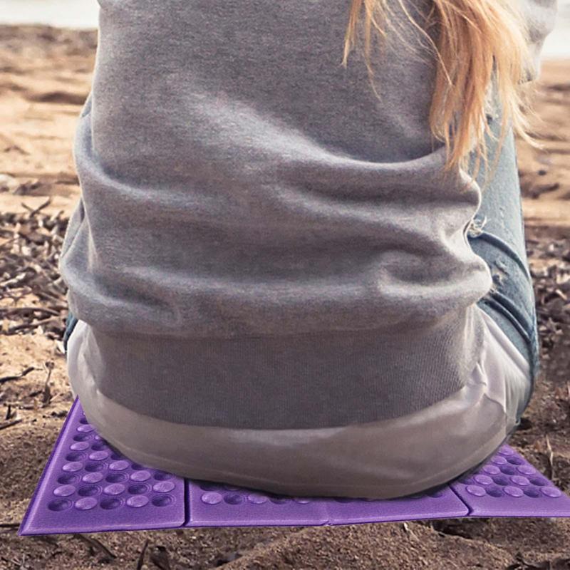 Sitzmatte für den Außenbereich Leicht zu tragen Garten-Sitzpolster Camping-Sitzkissen Sitz-Schaumstoff Wander-Sitzpolster Faltbare Sitzmatte Sitzpolster für