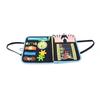 Dress Learning Bag Basic Life Skills Sensory Board Tie Shoe Laces and Buckle Felt Education Board