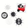 Quick and Easy Replacement Air Compressor Fan Blade White or Black Options