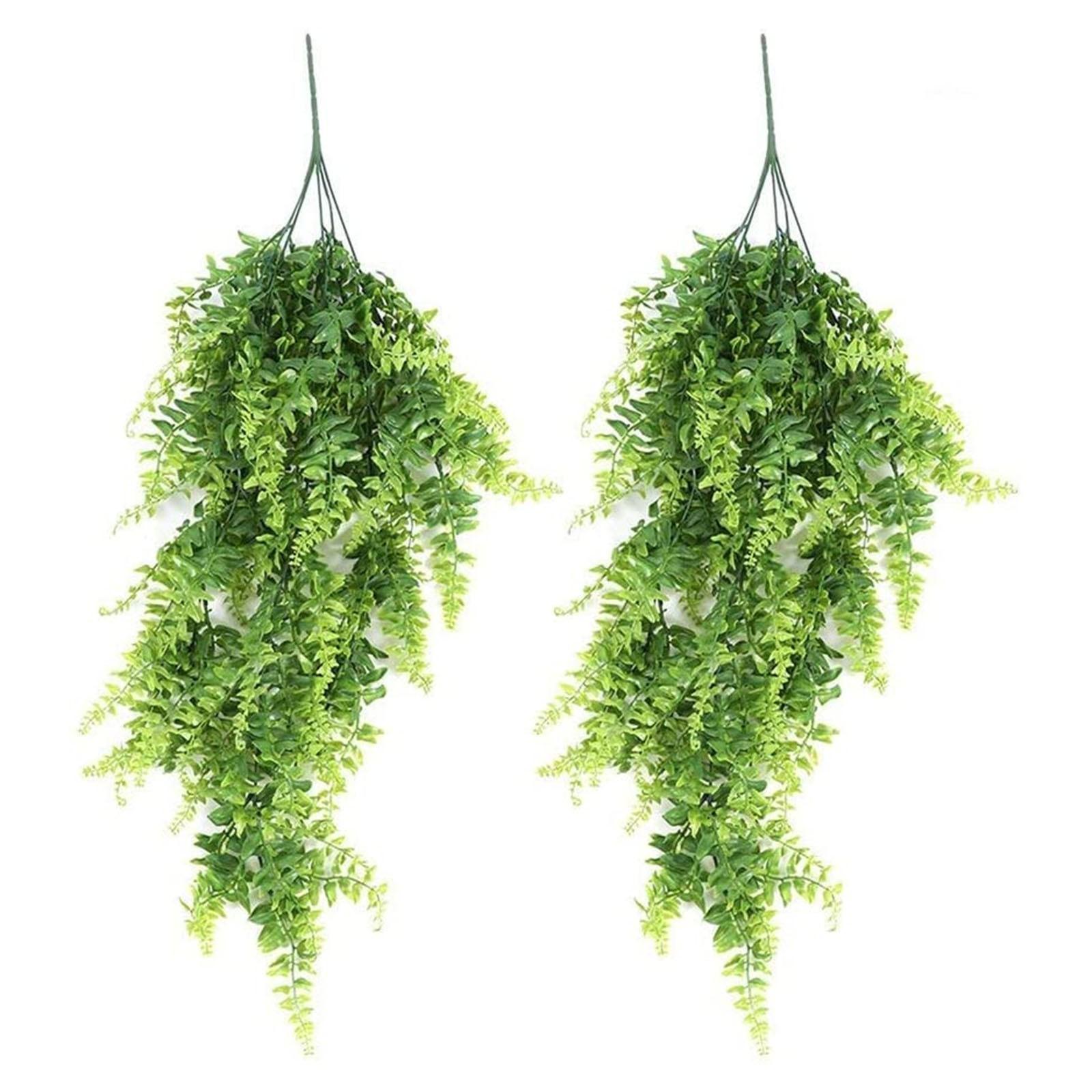 

2 PCS Hanging Garland Vine Flower Trailing Bracket plant Artificial Hanging