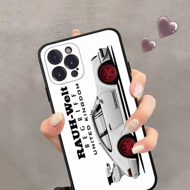 Animation Lovely Fashion Soft Phone For Iphone 6s Plus 14 XR 13 XS Max 6 Pro 11 7 Mini 8 X 12 Straight Silicone Soft TPU Silicon Case Cover