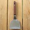 Nagao Okoshikin Okonomiyaki Wooden Made in Japan Tsubame-Sanjo Spatula, 7.5cm Wide, Handle,