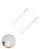 4Pcs Transparent Glass Covers High Borosilicate Cylinder Glass Shade Protective Decorative Cover