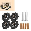 4pcs Precision Leveling Kit Nuts Durable Hot Bed Spring Upgraded Leveling Nuts  Hot Bed Leveling