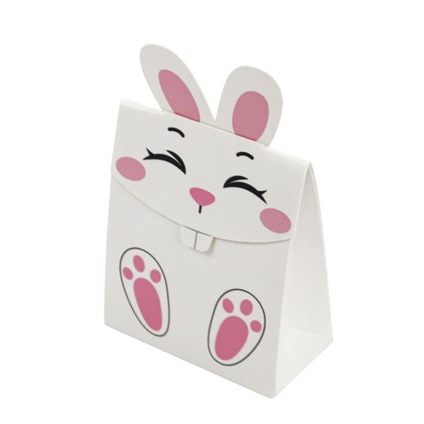 

Easter Candy Box 4 Cute Rabbit Three-Dimensional Ear Design Party Gift Box