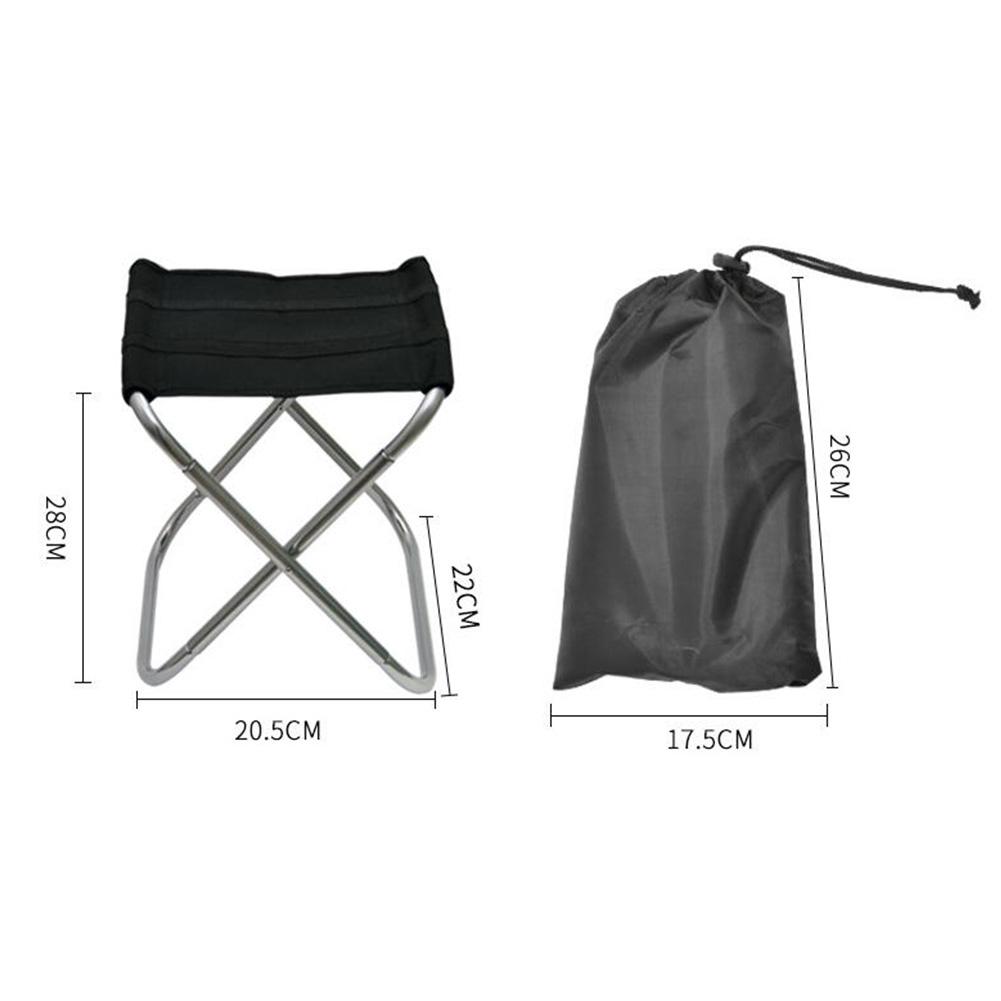 Stor campingfiskestol picknick vadderad hopfällbar pallstol utomhusstrand