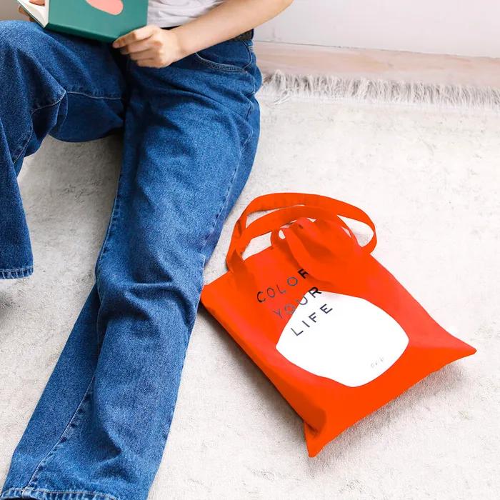 COLOR YOUR LIFE BAG_RED ORANGE