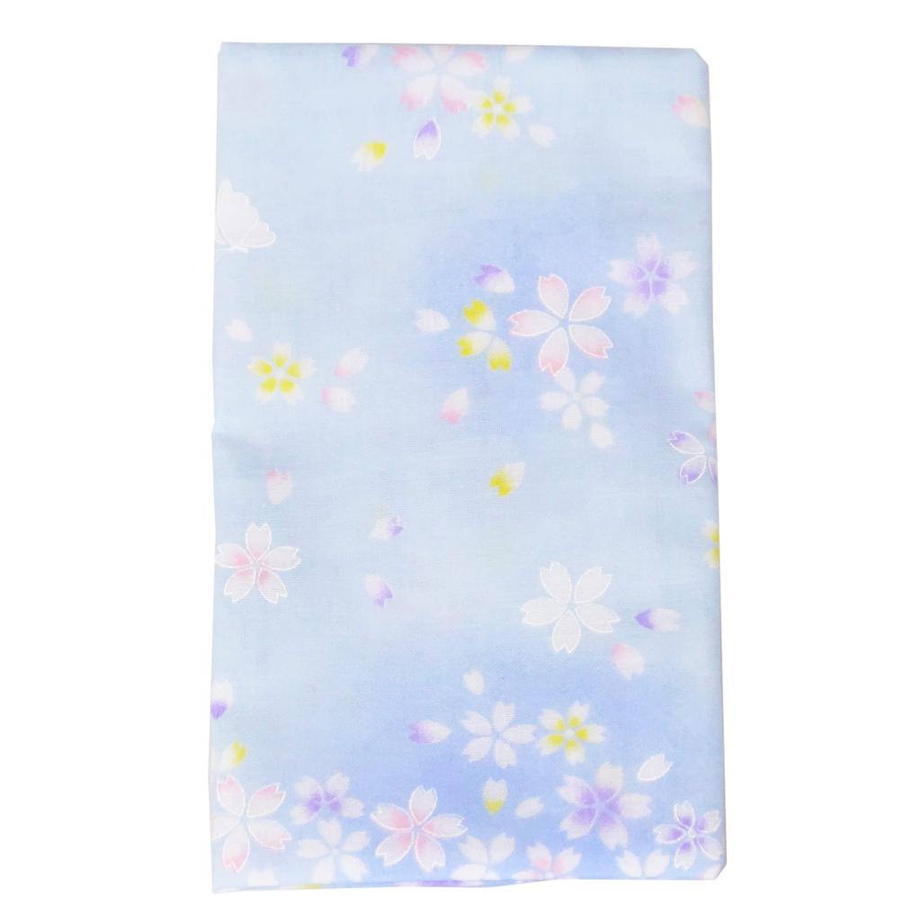WKG Soft and Fluffy Gauze Tenugui Hand Set of Made In Japanese Blue Sakura Small Japanese Rabbit Owl (Tenugui Towels), 5, Japan, Senshu, Pattern,