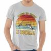 Vintage Tshirt Minimalist Tshirt Adult Unisex Oneck t shirt Streetwear This Is How I Roll Fishing Sunset Classic Unisex Tshirt