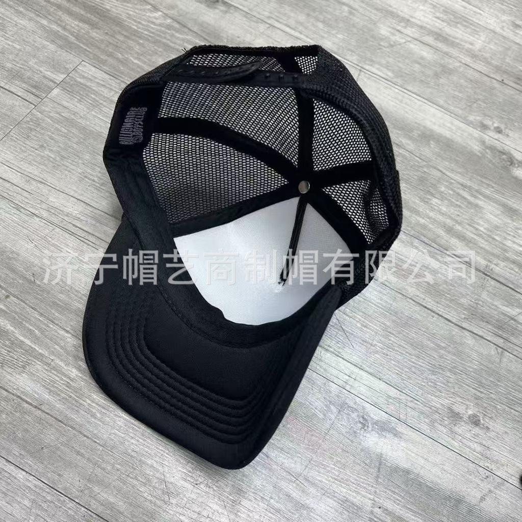English alphabet trendy hat trucker hat baseball cap sun visor peaked hat internet celebrity hat