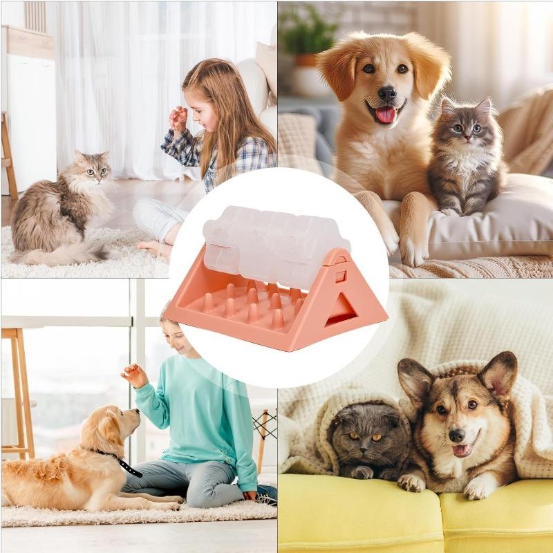 Puzzle Cat Bowl Interactive Slow Feeder Dog Bowl Toy for Anxiety Relief Boredom Dog Feeding Controlled Feeding Puzzle Toy