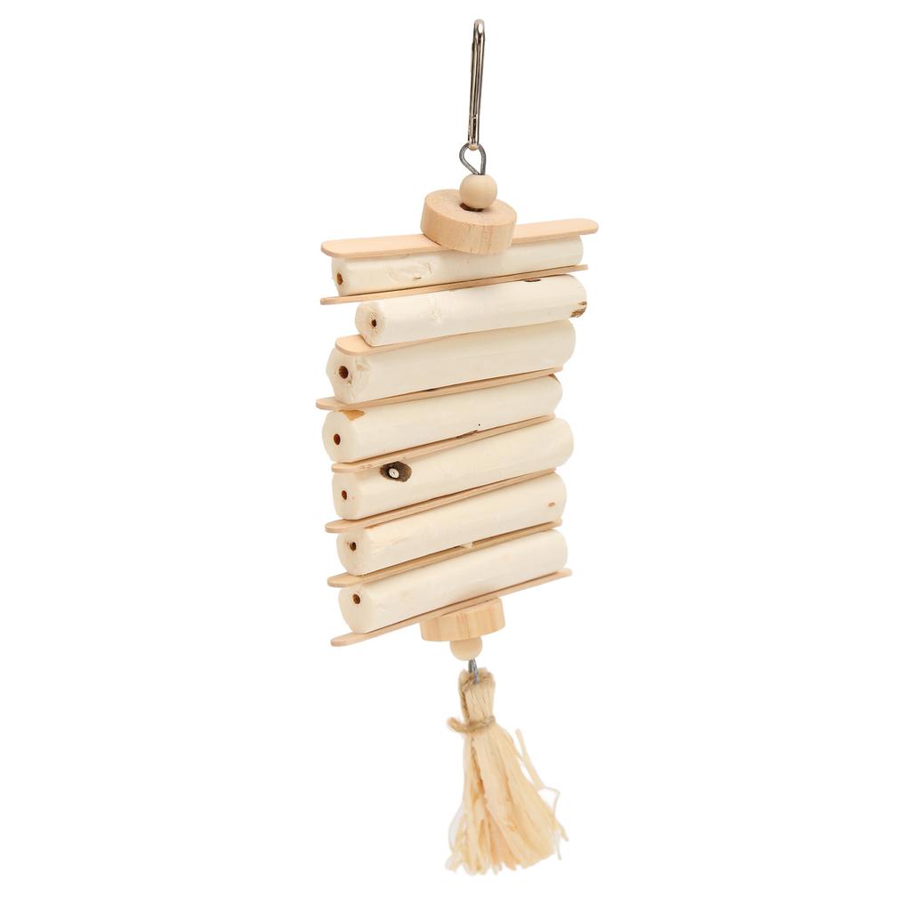 Sola Stick Bird Toys Fun Interactive Beak Grinding Logs Parrot Foraging Toys for Parakeets