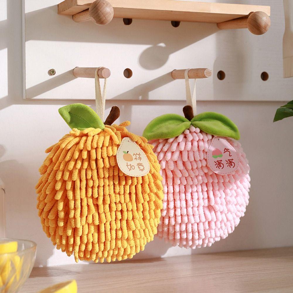 High Quality Absorbent Chenille Handball Towel Fast-Drying Soft Chenille Hand Towels Reusable Wipe Hand Towel Bathroom