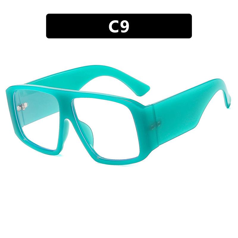 Oversized Square Sunglasses Women Men Vintage Punk Sun Glasses Luxury Brand Designer Shades for Outdoor Travel