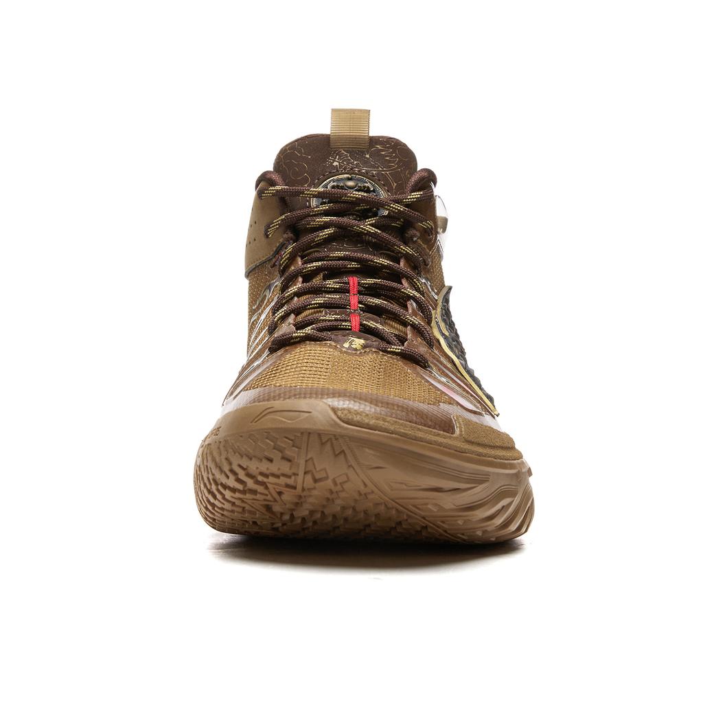 Li Ning Jiao Ao 2 High Xuan Guang Special Edition Shoes Men Basketball Shoes Brown ABFV059-1
