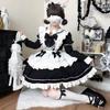Lolita Pink Dress Women's Sweet Girl Big Bow Kawaii Short Party Dress Spring