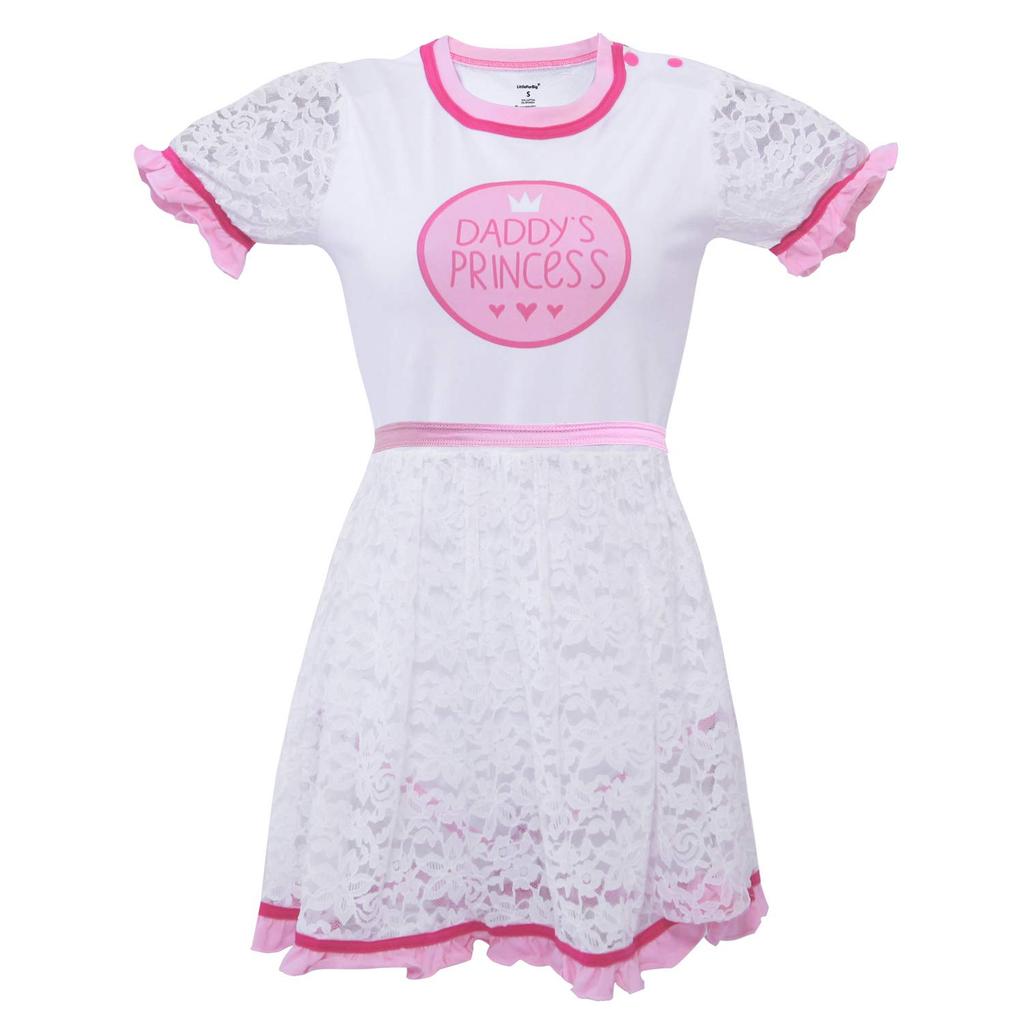 [LittleForBig] Adult Romper, Cute Lace Dress, Princess Style, Size 2XL