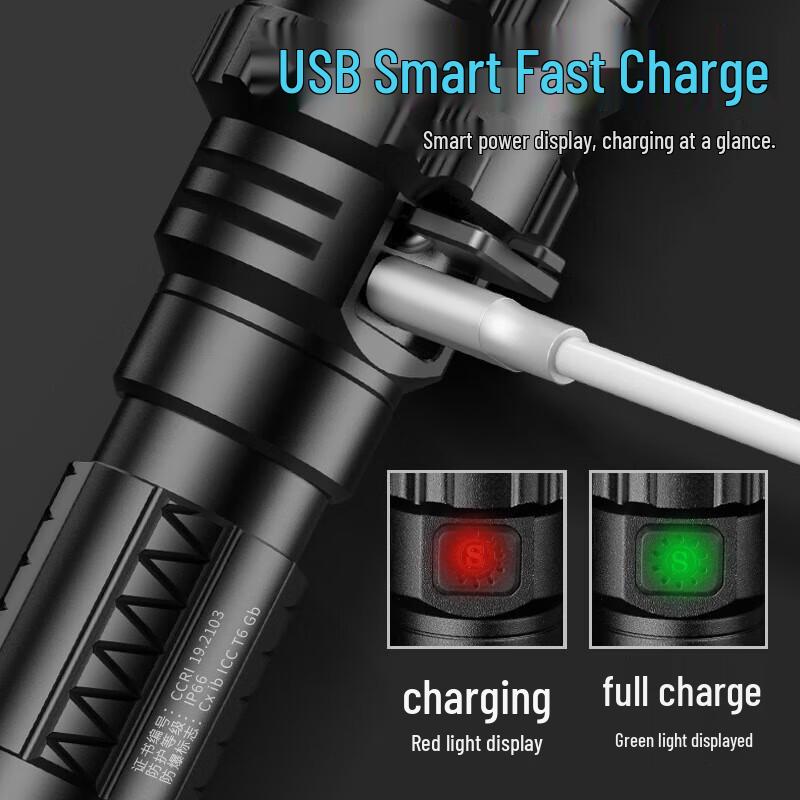 SkyFire 18650 Tactical Flashlight