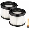 Replacement Filter - AIMOONSA - 49-90-0160 / 0882-20 - with Cleaning Brush - Tool-free - Compatible with Compact Vacuum Cleaners
