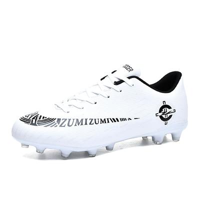 Binbinbird New FGTF Football Shoes Men's Breathable Low-top Long and Short Nails Football Shoes Competition