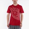 Jordan Air Wing Logo Sport Casual Short Sleeve T-Shirt Men Tops Red 748552-687