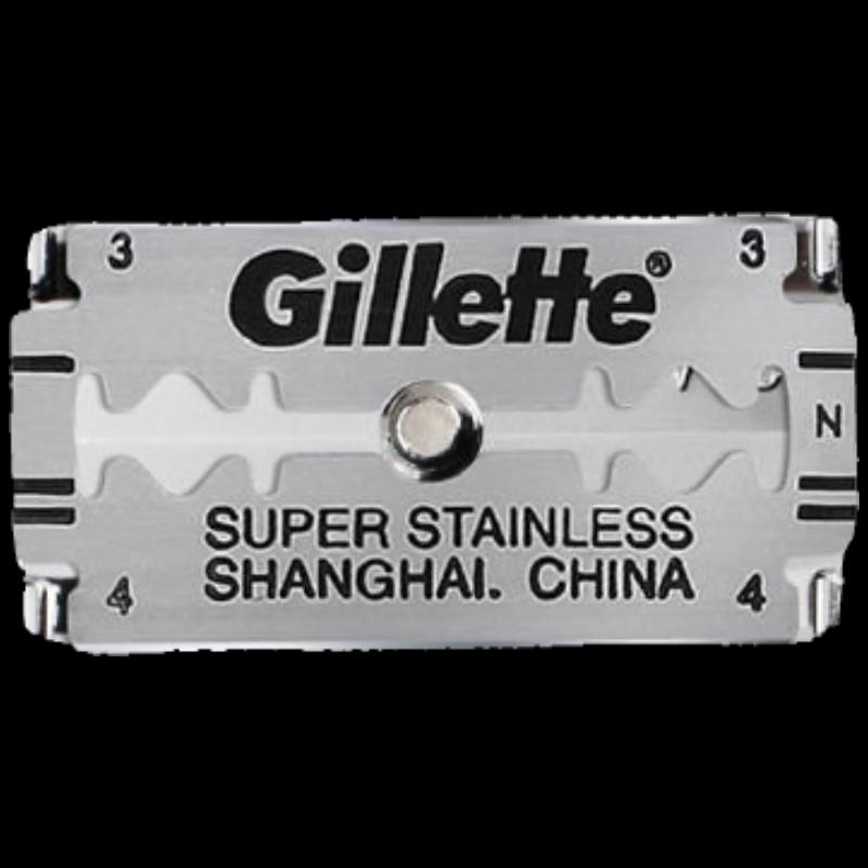 Gillette Super Blue Double Edge Razor Blades
