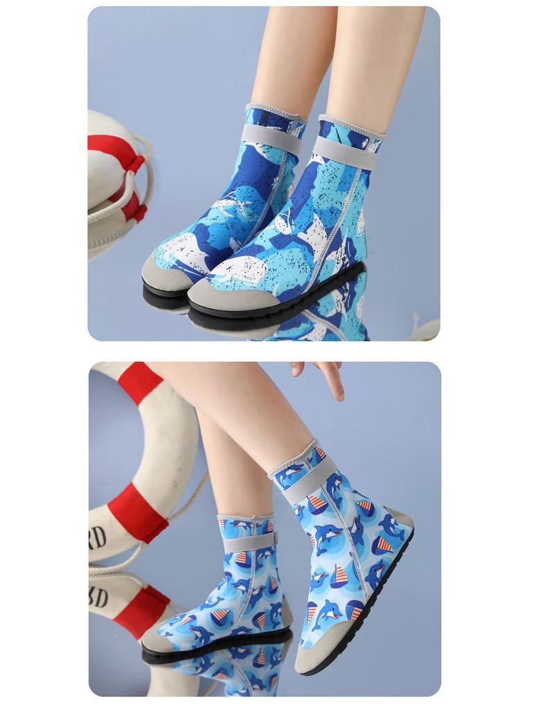 Unisex High-Top Beach Shoes: Swim, Dive, Snorkel & Tide Pool Shoes for Kids & Adults